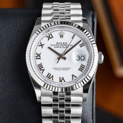 rolex datejust 36 reference|rolex datejust 36mm white dial.